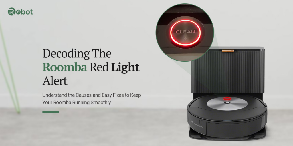 iRobot Roomba Red Light